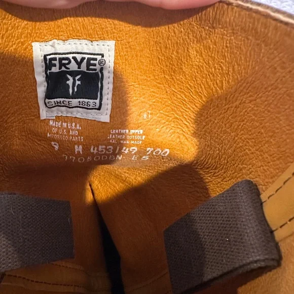 Frye Brown Leather Boots - Picture 2 of 9
